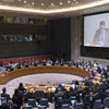 安理会会议现场。联合国图片/Amanda Voisard