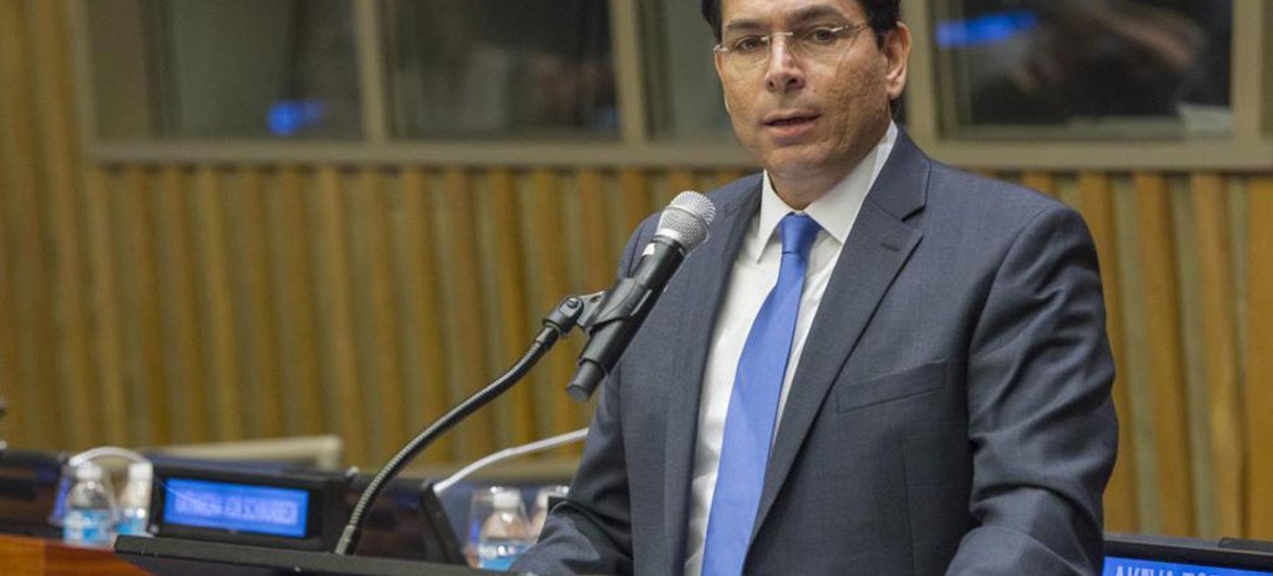 以色列常驻联合国代表达农（Danny Danon）。