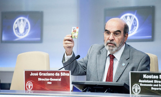 Diretor-geral da FAO, José Graziano da Silva. 