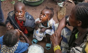 Des enfants à Dekoa, en République centrafricaine. Photo MINUSCA