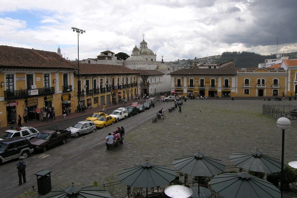 La ville de Quito, en Equateur.