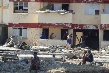 Imágenes de la destrucción dejada por el huracán Matthews en el municipio de Baracoa, en la provincia de Guantánamo, Cuba. Foto: PMA/Cuba