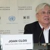 Joan Clos, director ejecutivo de ONU Habitat. Foto de archivo> Julius Mwelu