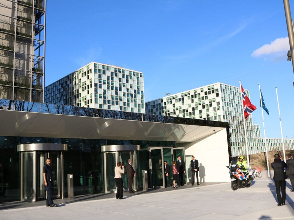 Le siège permanent de la Cour pénale internationale (CPI) à la Haye, aux Pays-Bas.