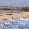 Central de energía solar de ciclo combinado de Ain Beni Mathar, en Marruecos. 