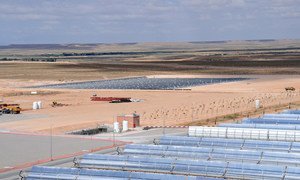 Ain Beni Mathar Integrated Combined Cycle Thermo-Solar Power Plant, Morocco.