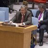 أرشيف: يان كوبيش، الممثل الخاص للأمين العام ورئيس بعثة الأمم المتحدة لمساعدة العراق (يونامي)، في إحاطته أمام مجلس الأمن. المصدر: الأمم المتحدة / جى سي ماكلوين