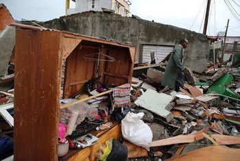 Los Estados insulares del Caribe son más propensos a sufrir las consecuencias de los desastres naturales impulsados por el cambio climático. Foto de archivo: PNUD