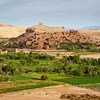 La région de Ouarzazate, au sud du Maroc.