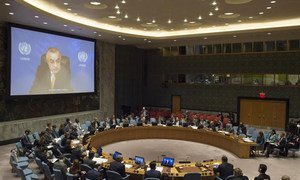 Специальный представитель Генерального секретаря ООН по Косово Захир Танин выступает в четверг перед членами Совета Безопасности