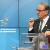 UN Deputy Secretary-General Jan Eliasson delivers address at the Brussels Conference for the Central African Republic.