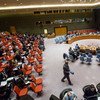 Wide view of the Security Council during its meeting on Cooperation between the United Nations and Regional Organizations.