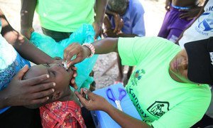 Vaccination contre le choléra à Figuers, dans le département du Sud, en Haïti (archives). Photo OPS/OMS