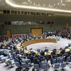 مجلس الأمن يصوت على قرار يدعو إلى وقف إطلاق النار لمدة سبعة أيام في حلب، سوريا. المصدر: الأمم المتحدة / ريك باغورناس