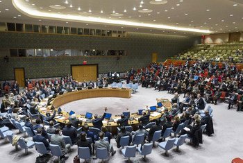 Security Council votes on resolution calling for a seven-day ceasefire in Aleppo, Syria.