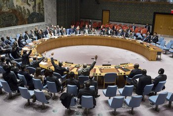 Foto de archivo: Votación en el Consejo de Seguridad de la ONU. Foto: ONU / Manuel Elias