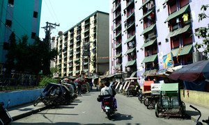 Housing in Tondo, Manila, Philippines. (file) 