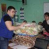 Центр  распределения гуманитарной помощи в  Украине.   Фото Управления ООН по координации гуманитарных вопросов
