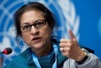 Asma Jahangir, avocate pakistanaise, a reçu à titre posthume le Prix des droits de l'homme de l’ONU.