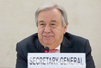 Le Secrétaire général de l’ONU, Antonio Guterres. Photo ONU/Jean-Marc Ferré (archive)