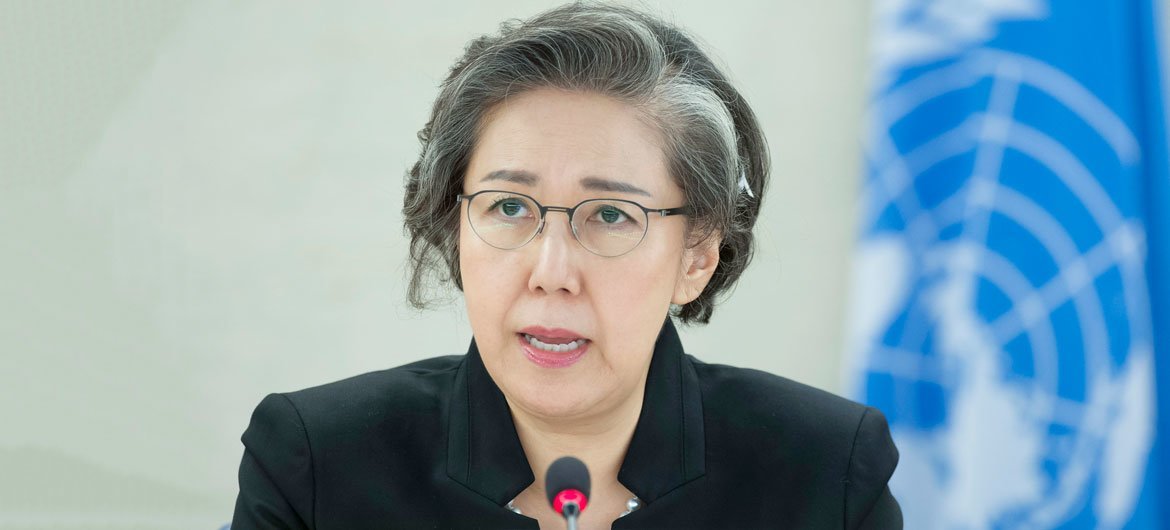 Special Rapporteur on the human rights situation in Myanmar Yanghee Lee.