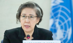 Special Rapporteur on the human rights situation in Myanmar Yanghee Lee. UN Photo/Jean-Marc Ferré