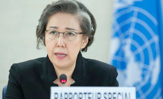 Special Rapporteur on the human rights situation in Myanmar Yanghee Lee. UN Photo/Jean-Marc Ferré