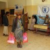 世界粮食计划署为也门民众提供粮食援助。