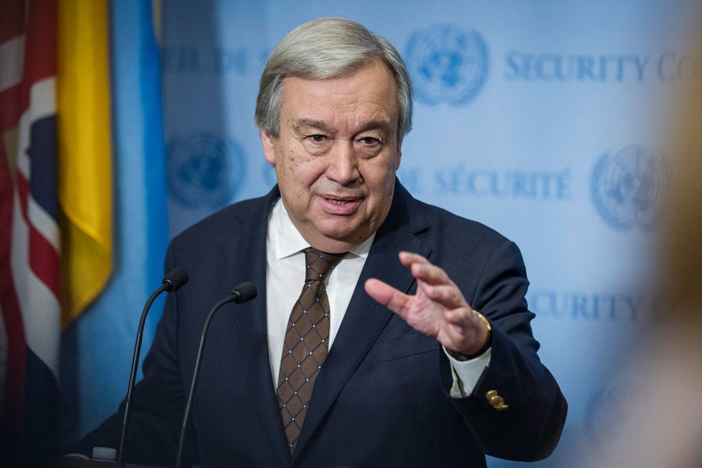 ARCHIVO: El Secretario General de la ONU, António Guterres.