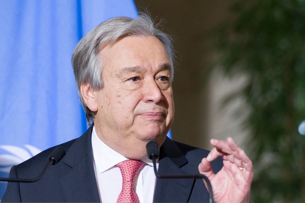 Secretary-General António Guterres.