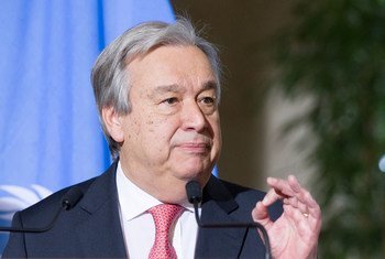 Le Secrétaire général de l’ONU, António Guterres.