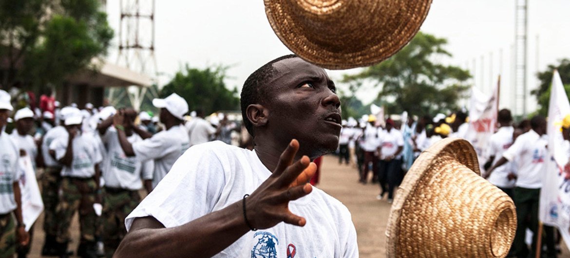 遏制艾滋病蔓延是国际社会的共同目标。联合国图片/Staton Winter