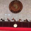 Lors de leur mission dans la région du bassin du lac Tchad en mars 2017, les membres du Conseil de sécurité se sont rendu au siège de la Communauté économique des États de l'Afrique de l'Ouest (CEDEAO) et ont discuté des défis auxquels la région est confr