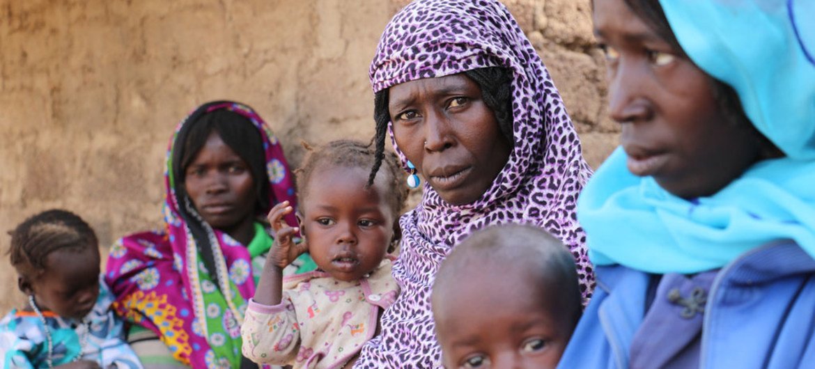 由于冲突和不安全，2017年初中非共和国的饥饿人口数量与一年前相比增加了一倍。人道协调厅图片/Gemma Cortes