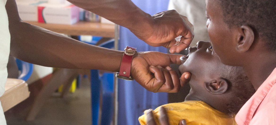 Chanjo za polio kwa watoto kote Afrika Magharibi na kati zitafanikisha jitihada za kutotomeza virusi vya polio.