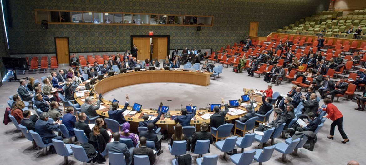 The Security Council unanimously adopts resolution 2347 (2017), condemning the unlawful destruction of cultural heritage in the context of armed conflicts, notably by terrorist groups.