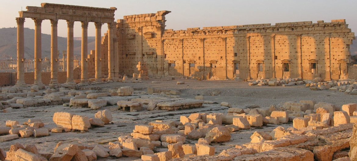 Сирийская Пальмира- объект Всемирного наследия ЮНЕСКО, разрушенная ИГИЛ Фото ЮНЕСКО/Франческо Бандарин