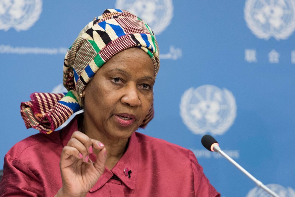Phumzile Mlambo-Ngcuka, Executive Director of UN-Women. (file photo)
