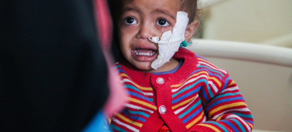 Больше всех от конфликта в Йемене страдают дети Фото ЮНИСЕФ