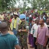 联合国维和人员在刚果（金）中开赛省执行任务。联刚特派团图片/Bilaminou Alao