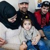 La familia Mahmut, de Siria, comenzó una nueva vida en Otawa en 2016, tras huir de la violencia en su país. Foto de archivo: ACNUR/James Park