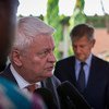 Under-Secretary-General for Peacekeeping Operations Hervé Ladsous speaks to journalists in Bamako, Mali, during his visit.