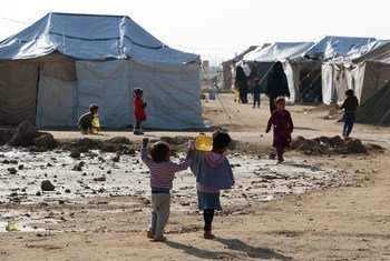 Des enfants dans un camp de déplacés près de Falloujah, en Iraq (archives). Photo PAM/Mohammed Al Bahbahani