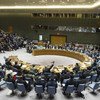 The Security Council votes on a draft resolution related to the suspected chemical attack on 4 April in the Syrian province of Idlib. The draft resolution was not adopted due to the vote against by the Russian Federation, a permanent member of the Council