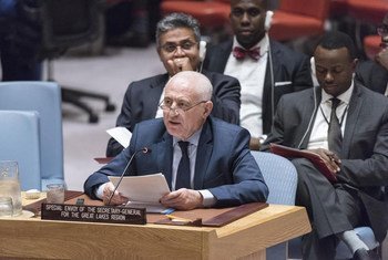 Special Envoy for the Great Lakes region Said Djinnit addresses the Security Council on the situation in the area.