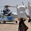 粮食计划署向南苏丹提供救援。人道事务协调厅/Gemma Connell