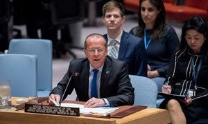 Martin Kobler, Special Representative of the Secretary-General and Head of the UN Support Mission in Libya (UNSMIL), briefs the Security Council.