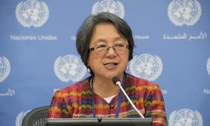 Special Rapporteur on the rights of indigenous peoples Victoria Tauli-Corpuz.