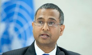 Ahmed Shaheed, le Rapporteur spécial de l'ONU sur la liberté de religion ou de croyance. Photo ONU/Jean-Marc Ferré