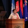 Shamshad Akhtar, the Executive Secretary of ESCAP, delivering her policy statement at the 71st session of the Commission.